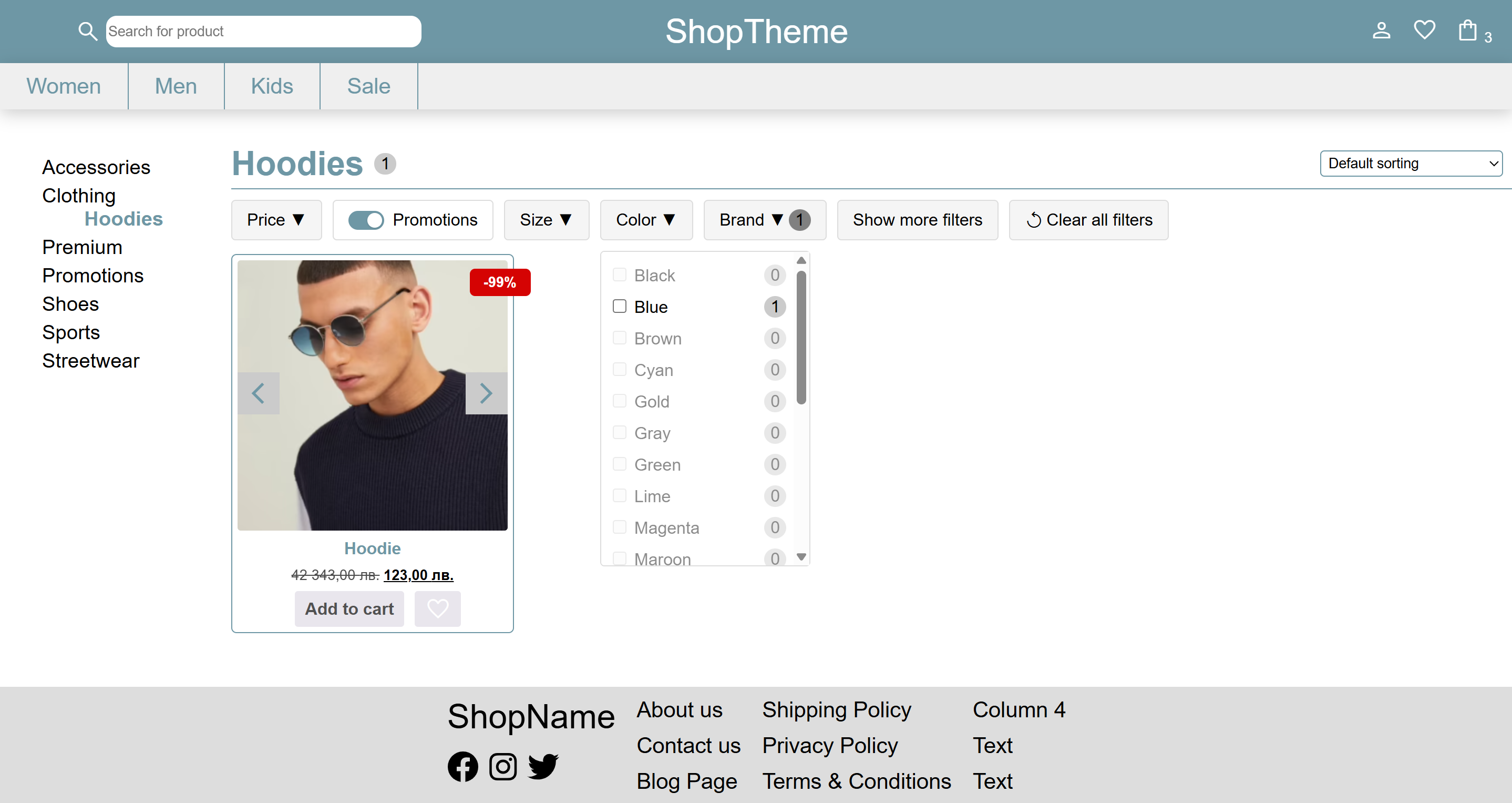 Image of Wordpress theme